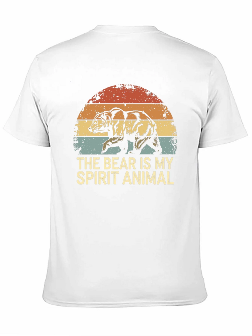 Bear Spirit Animal Graphic Tee - Retro Style product image 10