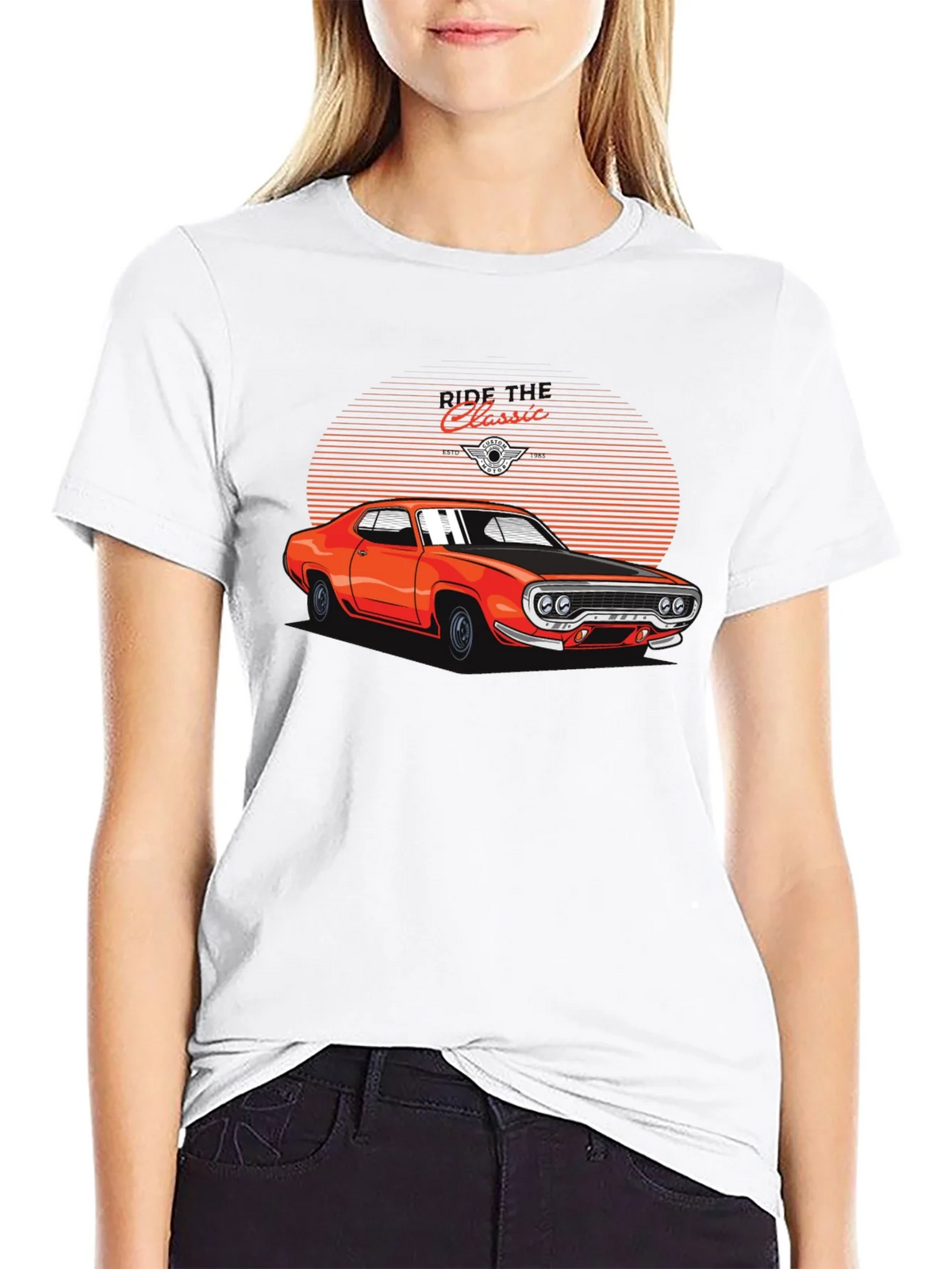 Classic Car Graphic Tee - Retro Automotive Shirt product image 8
