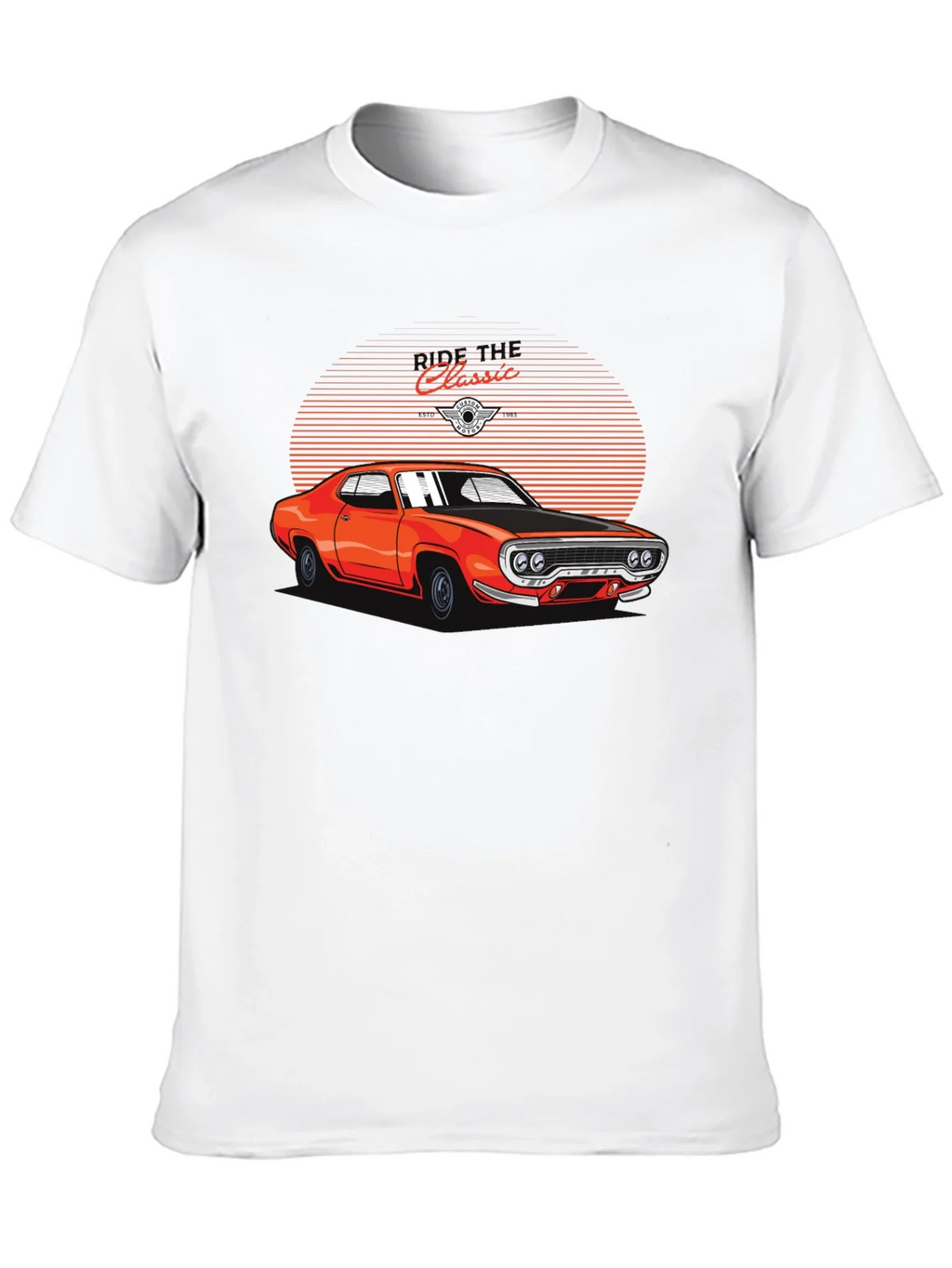 Classic Car Graphic Tee - Retro Automotive Shirt product image 9
