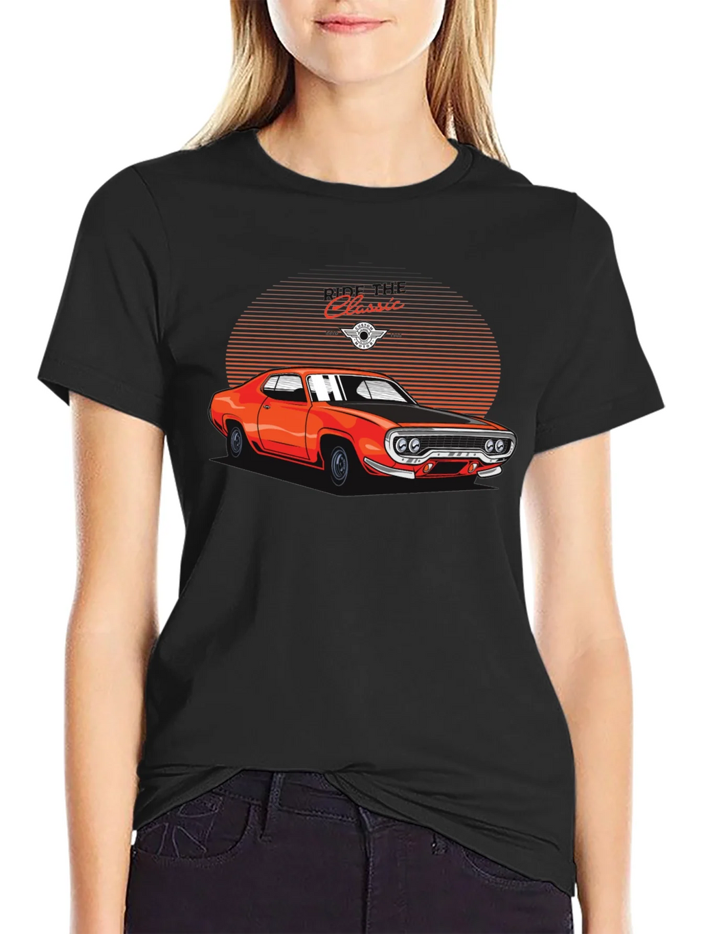 Classic Car Graphic Tee - Retro Automotive Shirt product image 2