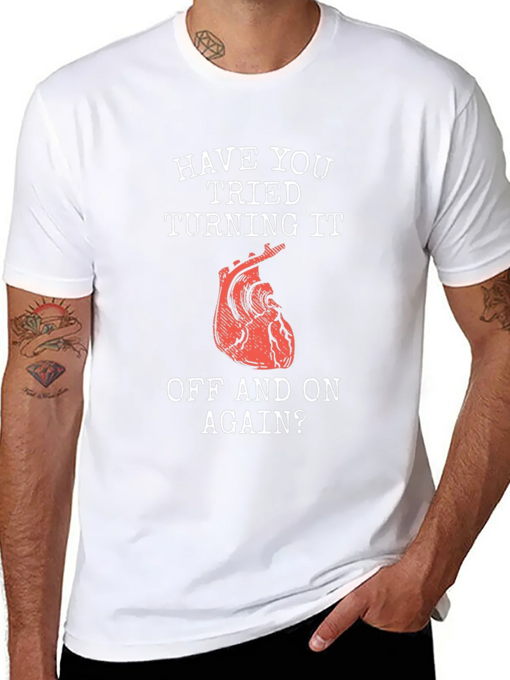 Humorous Have You Tried... Heart T-Shirt product image 10