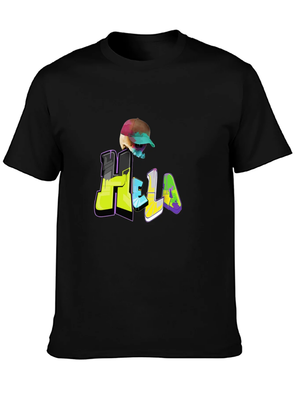 Hella Skull Graphic T-Shirt product image 3