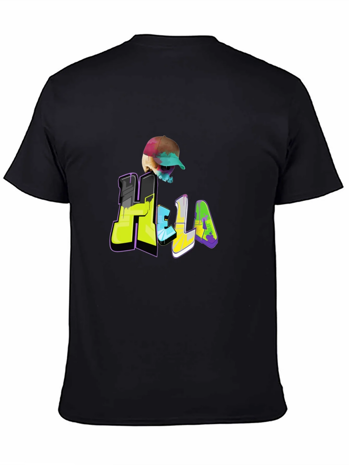 Hella Skull Graphic T-Shirt product image 4