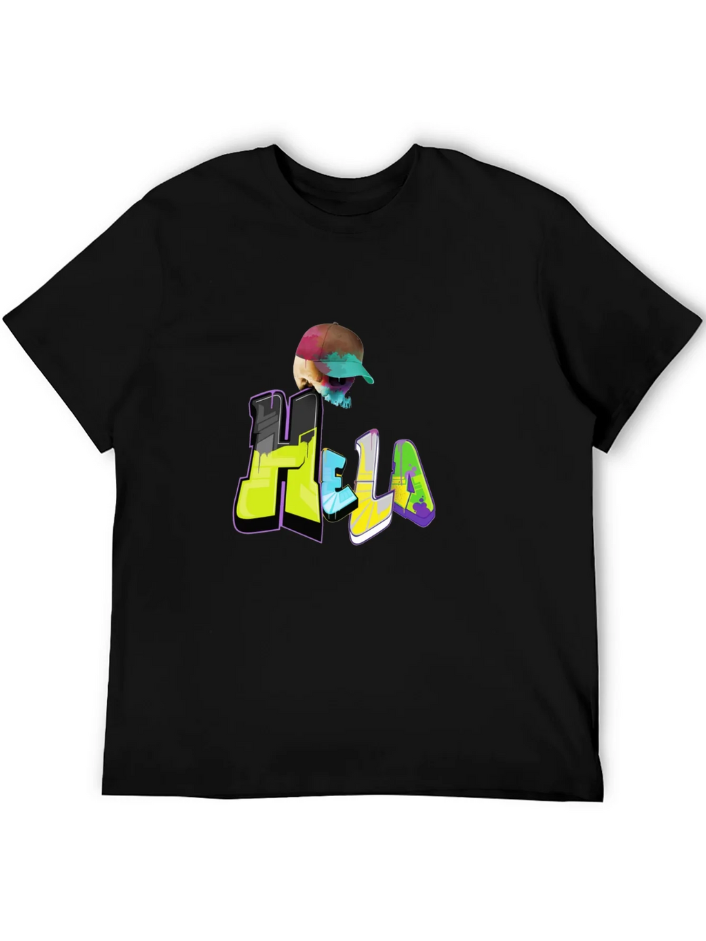 Hella Skull Graphic T-Shirt product image 5