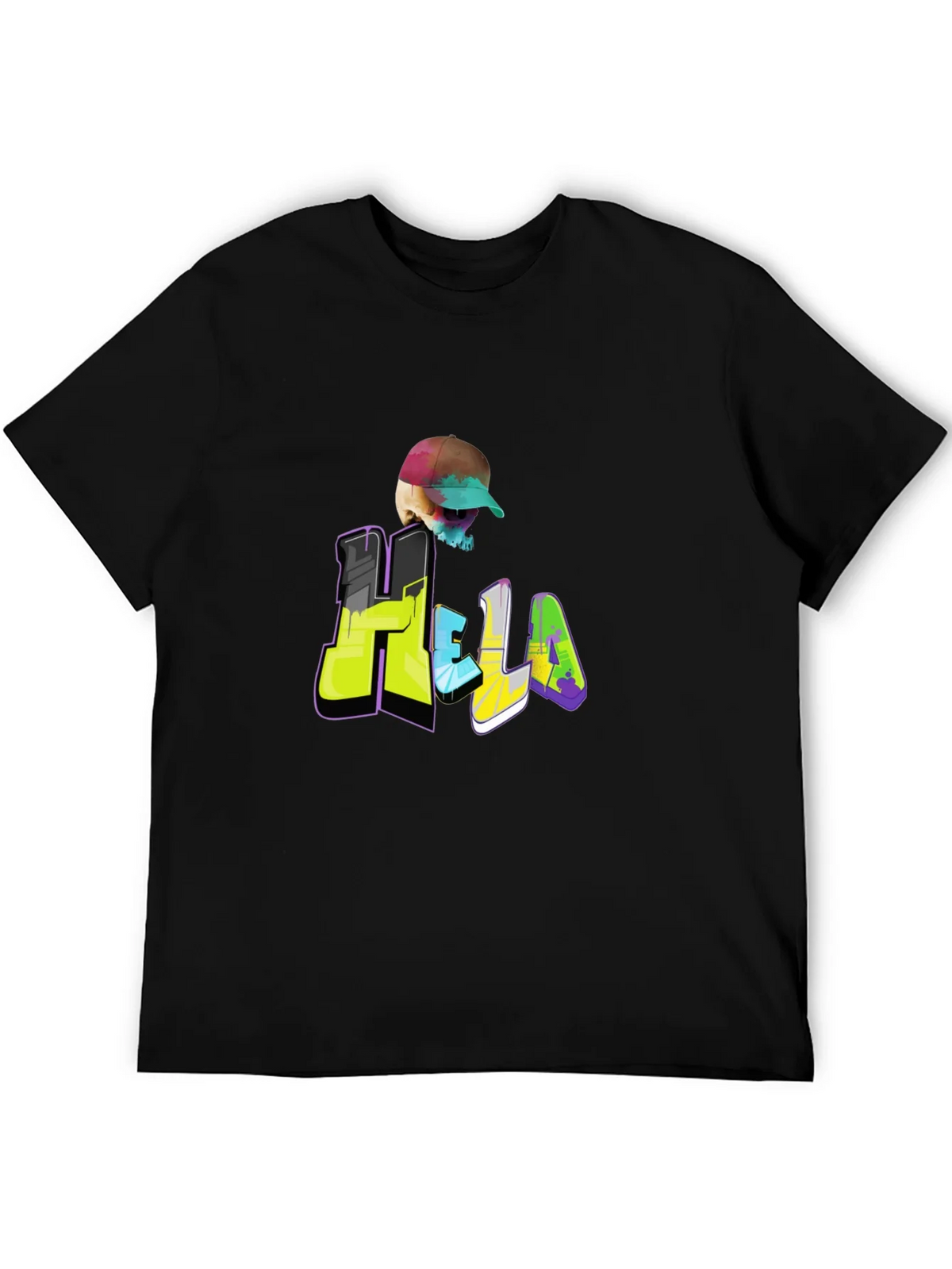 Hella Skull Graphic T-Shirt product image 5