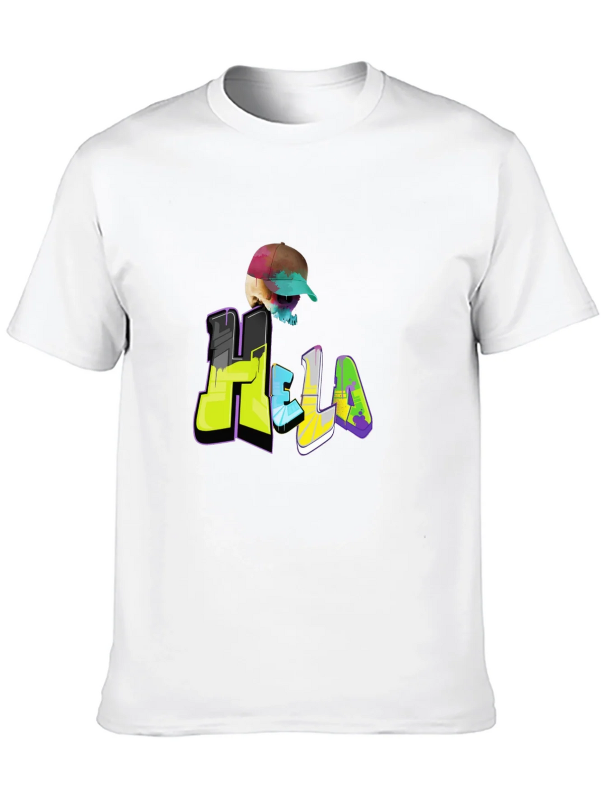 Hella Skull Graphic T-Shirt product image 9