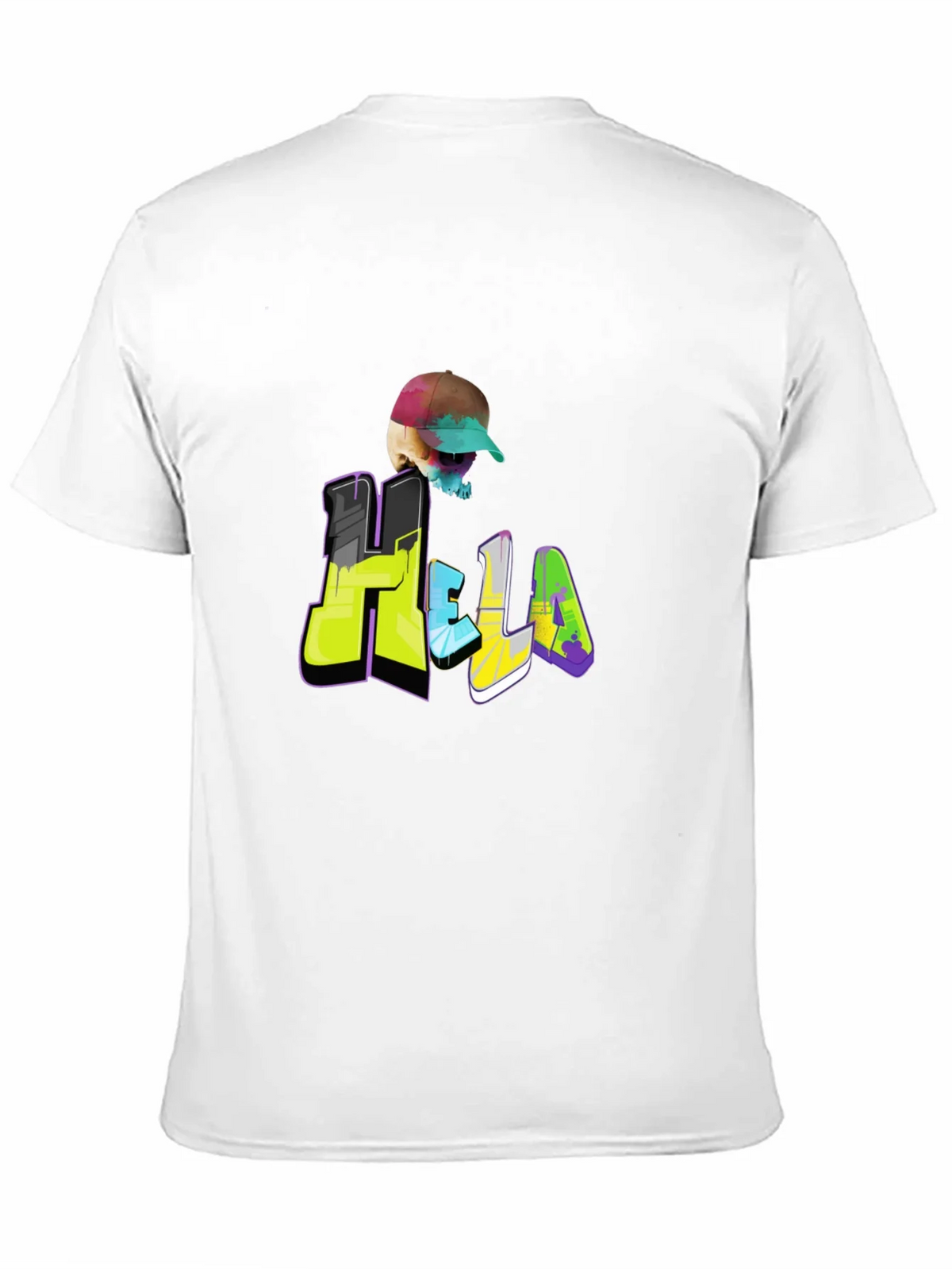 Hella Skull Graphic T-Shirt product image 10