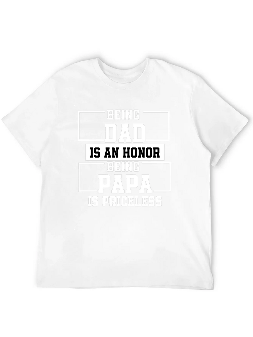 Dad & Papa T-Shirt - Honor & Priceless product image 11