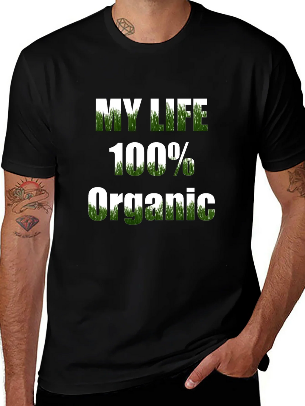 Organic Lifestyle T-Shirt: My Life 100% Tee product image 1