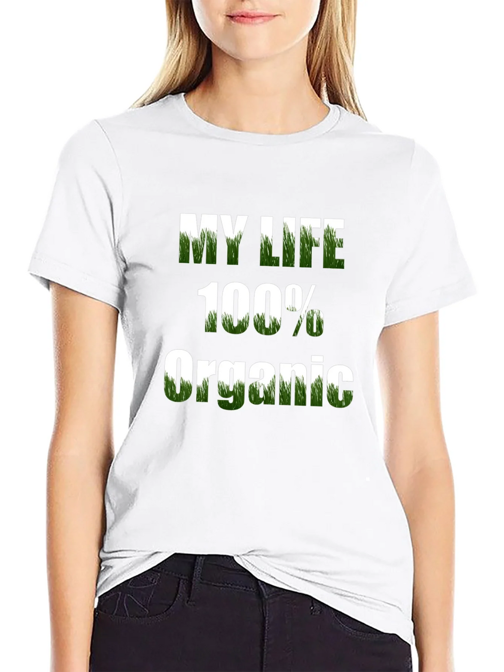 Organic Lifestyle T-Shirt: My Life 100% Tee product image 11