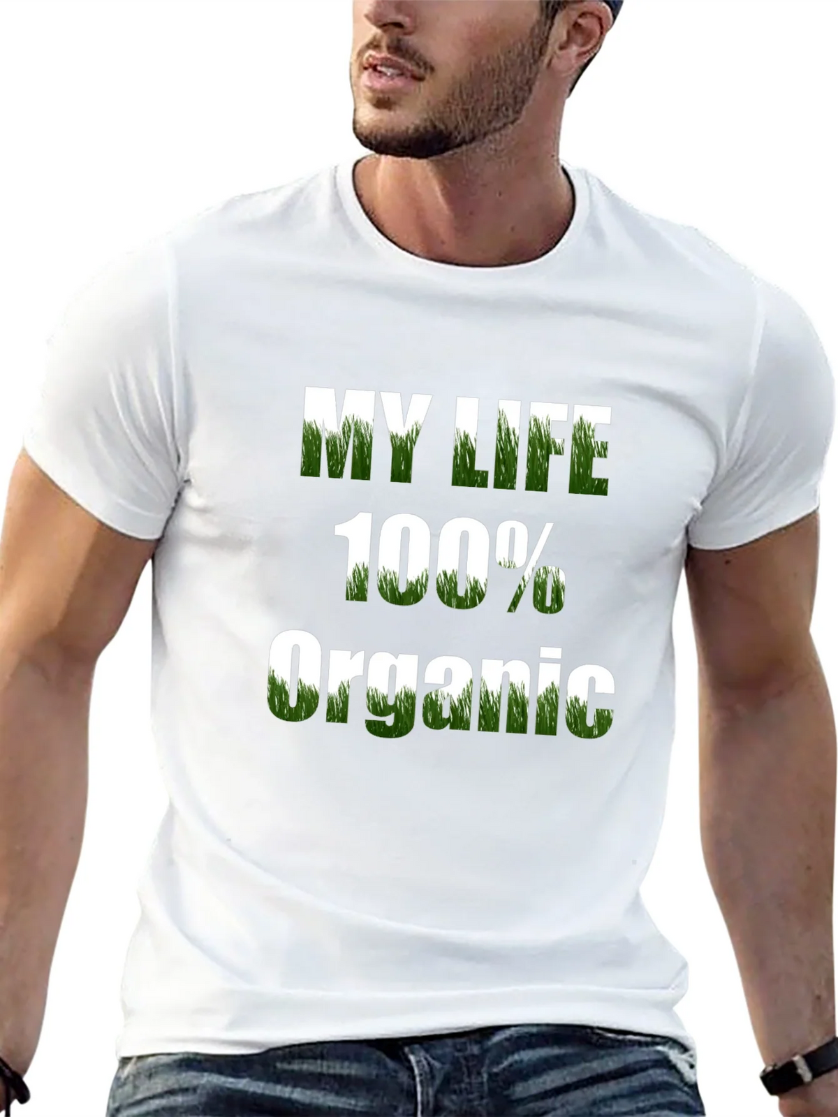Organic Lifestyle T-Shirt: My Life 100% Tee product image 4
