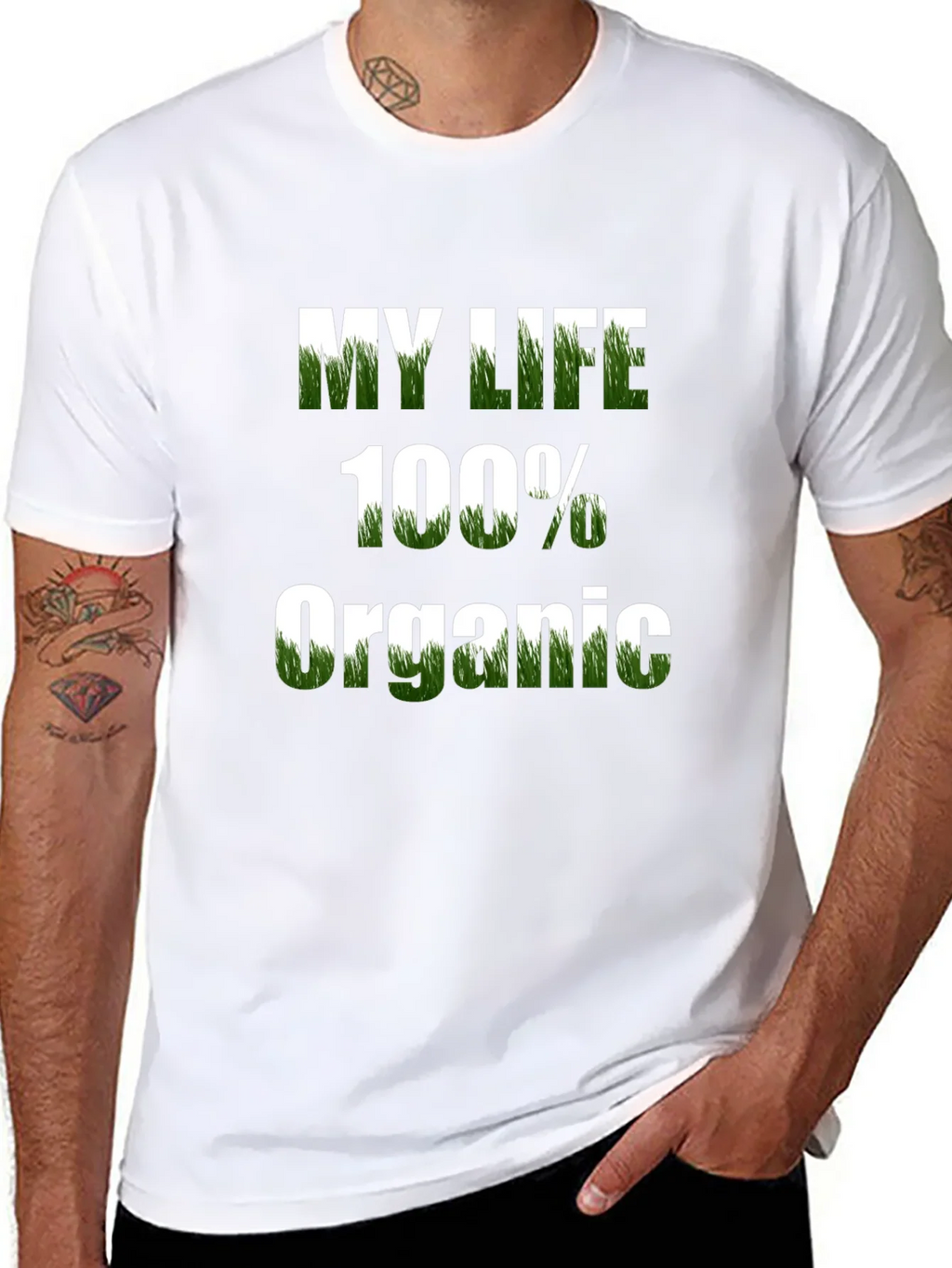 Organic Lifestyle T-Shirt: My Life 100% Tee product image 10