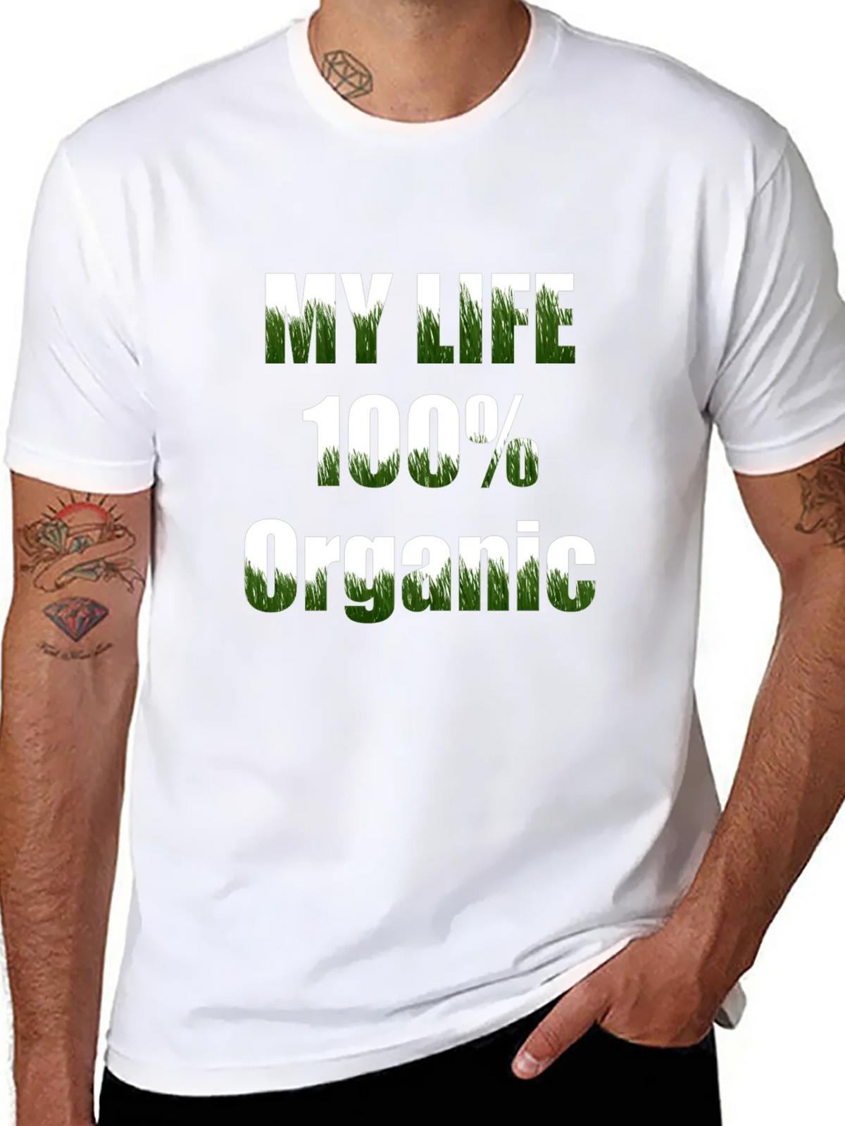 Organic Lifestyle T-Shirt: My Life 100% Tee product image 10