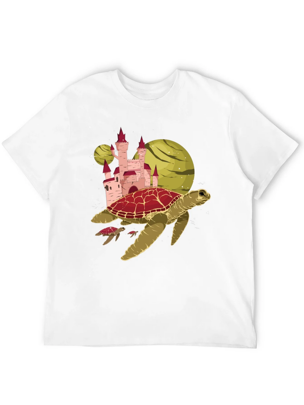 Turtle Planet Castle Black Tee product image 11