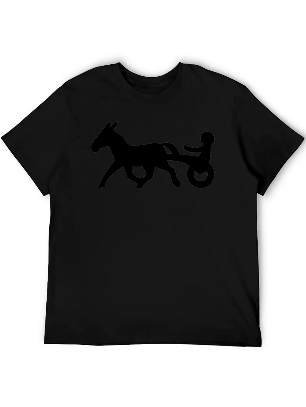 Horse and Buggy Graphic T-Shirt - Black product image 5