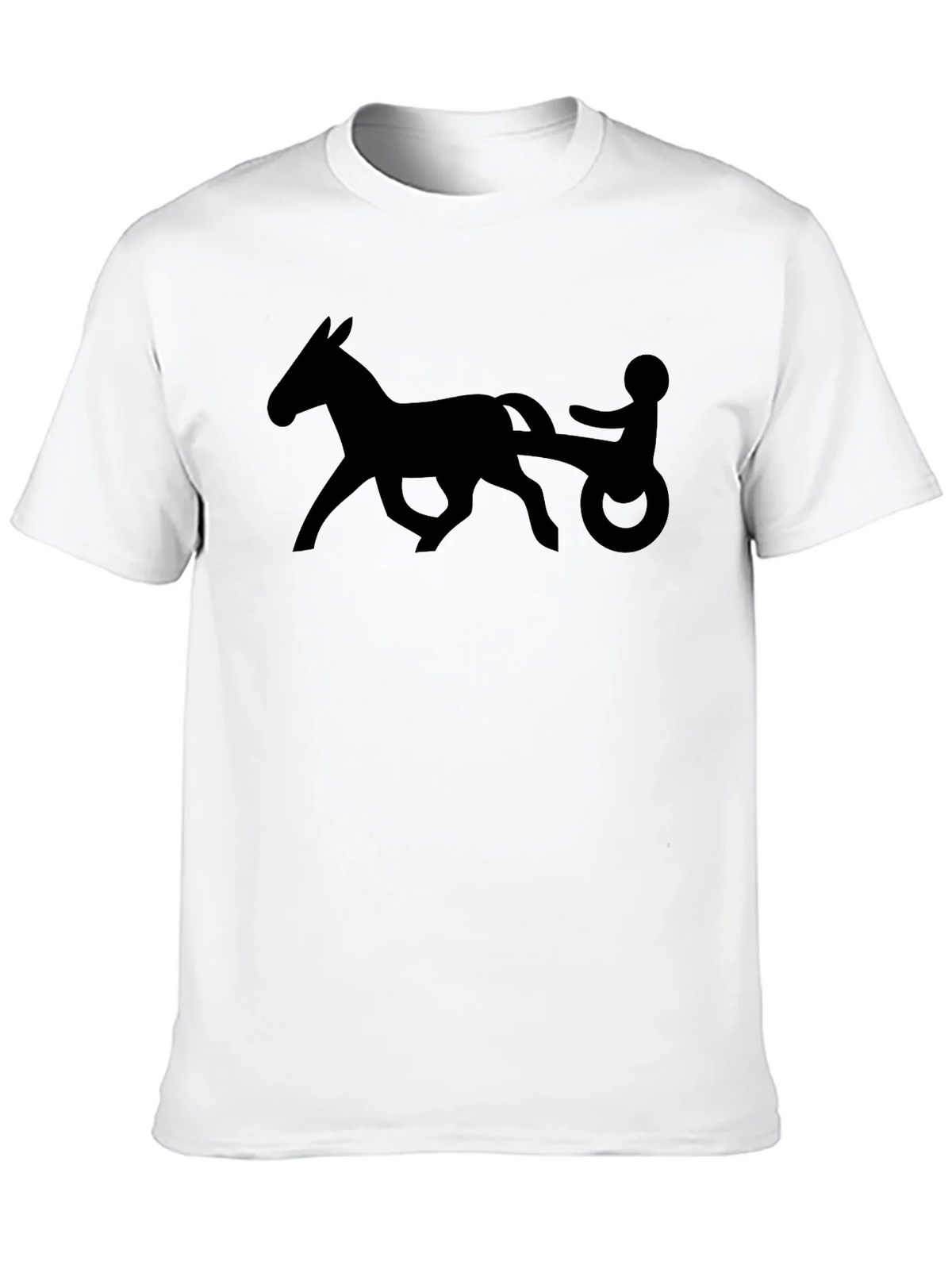 Horse and Buggy Graphic T-Shirt - Black product image 9