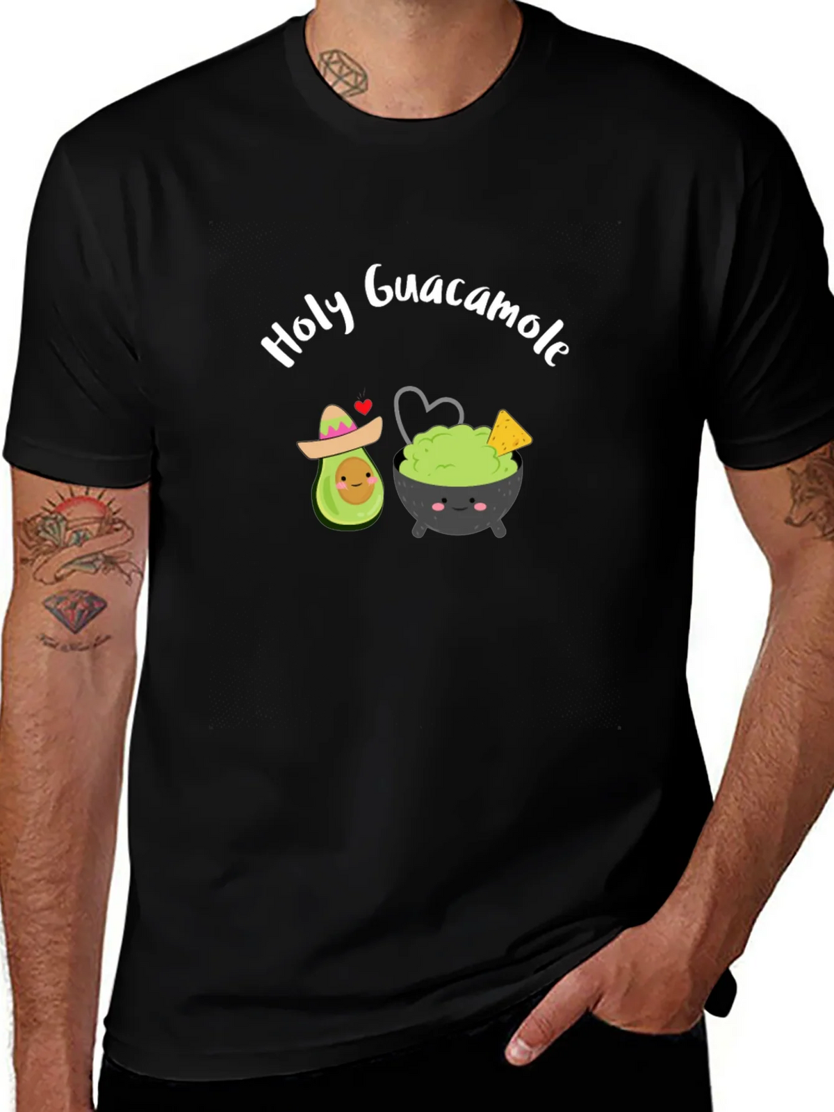 Holy Guacamole T-Shirt Cute Avocado Tee product image 1
