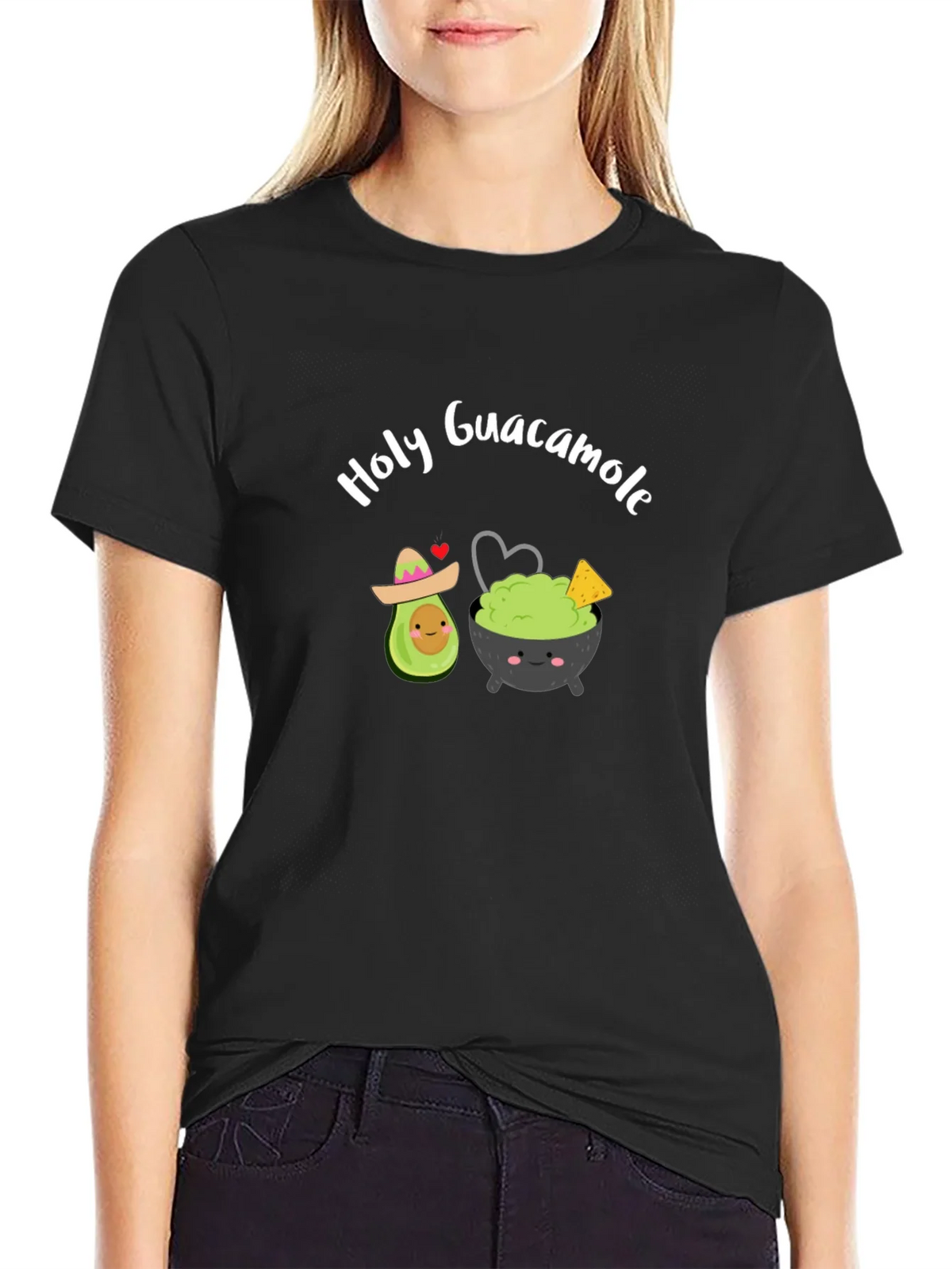 Holy Guacamole T-Shirt Cute Avocado Tee product image 2