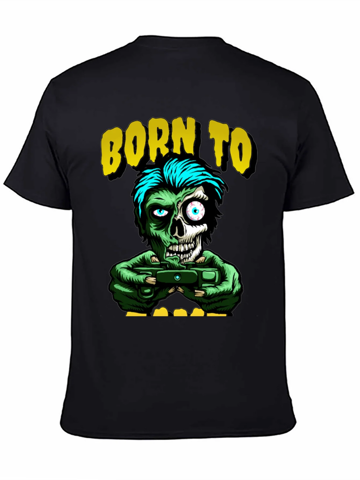 Born to Game Zombie T-Shirt product image 7