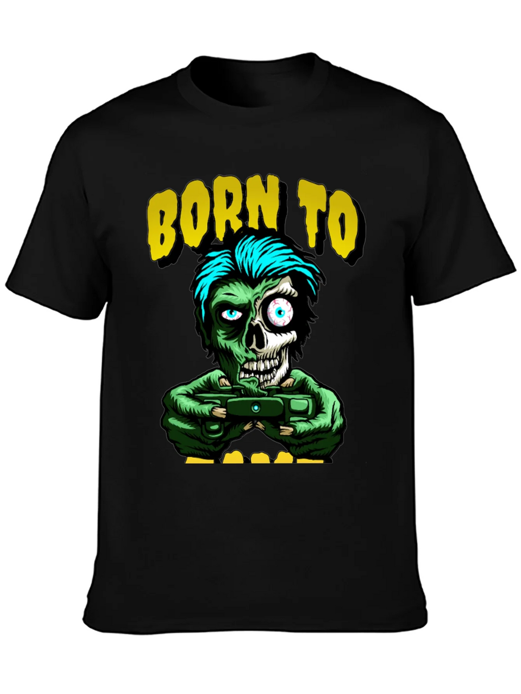 Born to Game Zombie T-Shirt product image 6