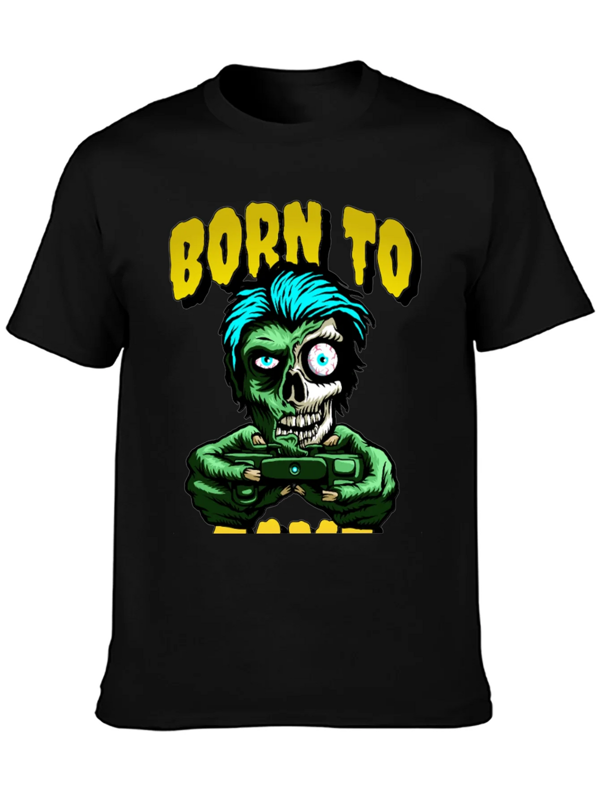 Born to Game Zombie T-Shirt product image 6