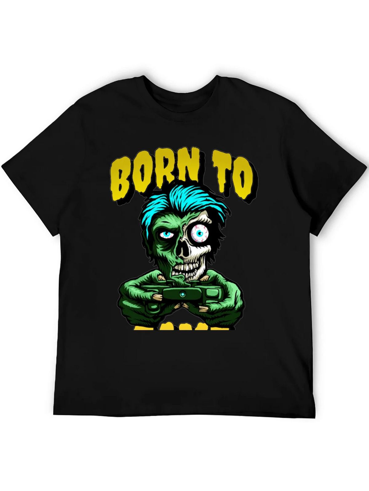 Born to Game Zombie T-Shirt product image 8