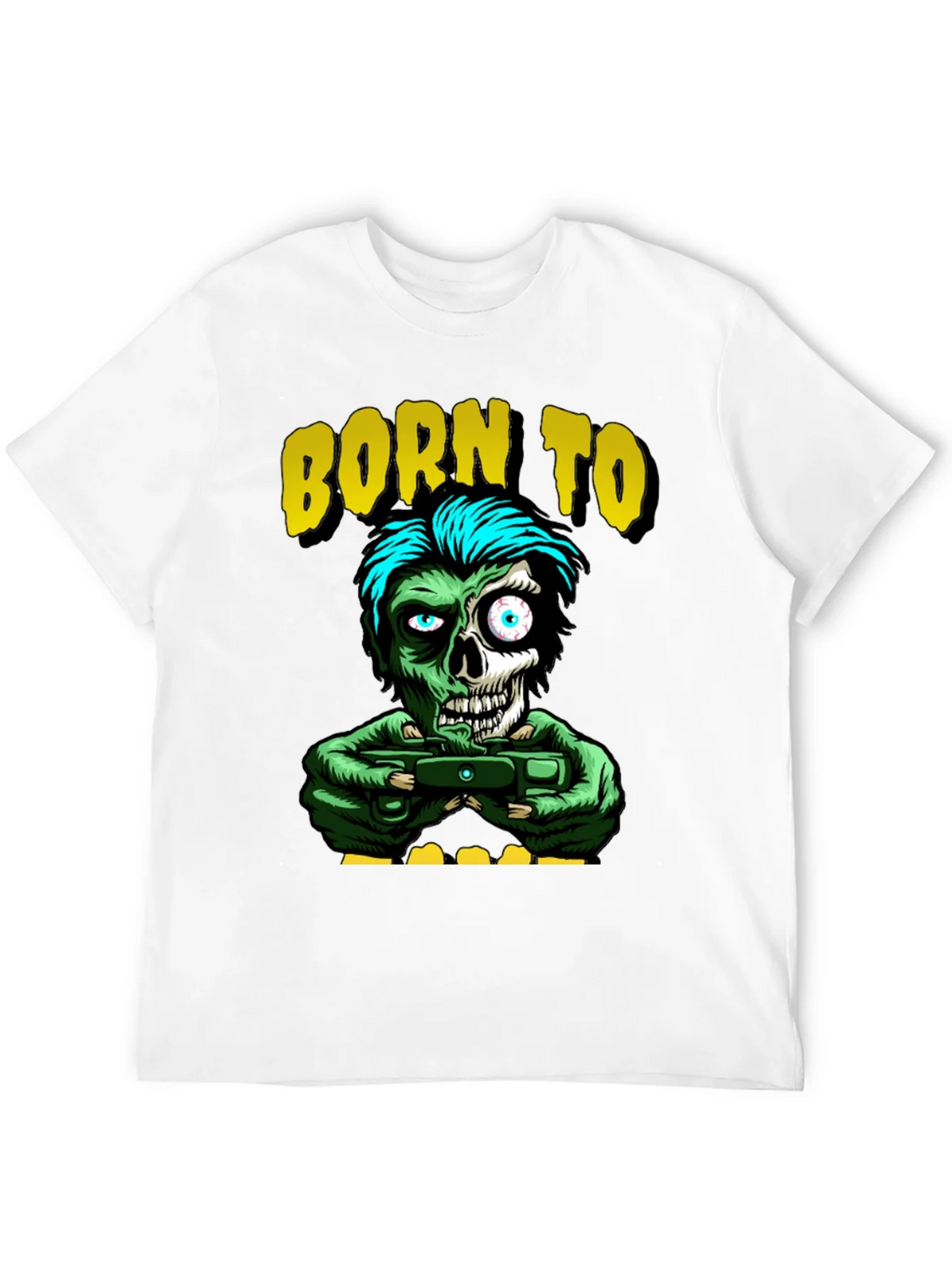Born to Game Zombie T-Shirt product image 3