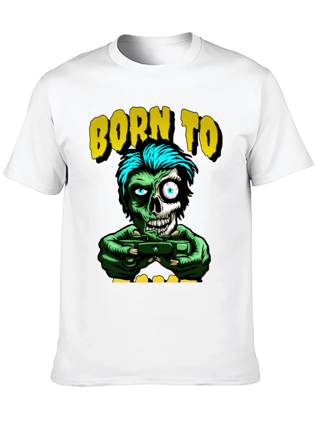 Born to Game Zombie T-Shirt product image 12