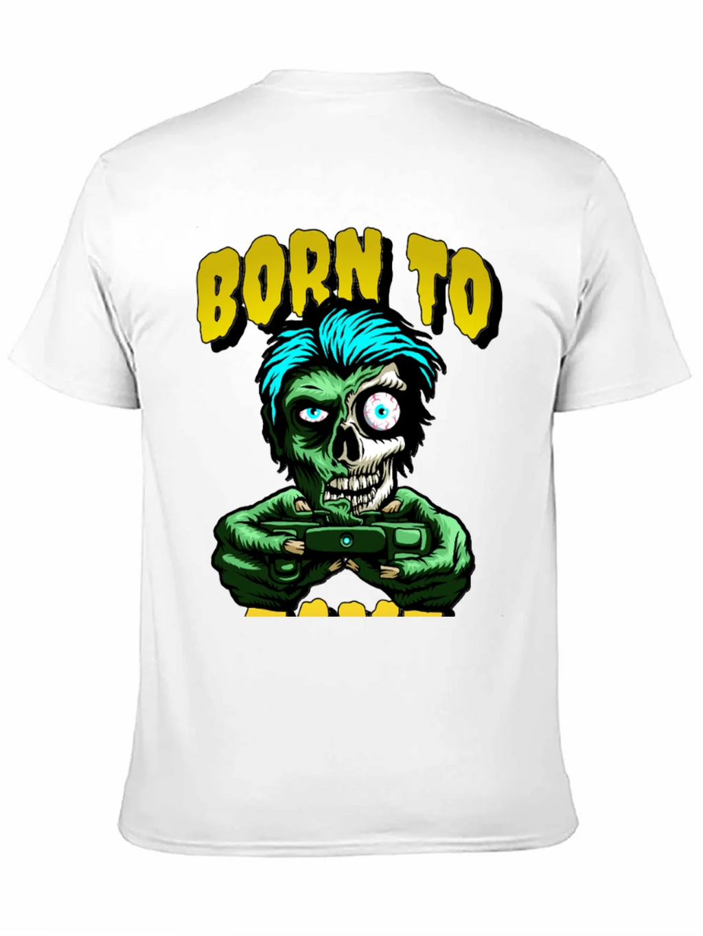 Born to Game Zombie T-Shirt product image 2