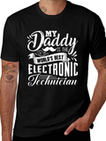 My Daddy is the Worlds Best Electronic Technician T-Shirt product image 1