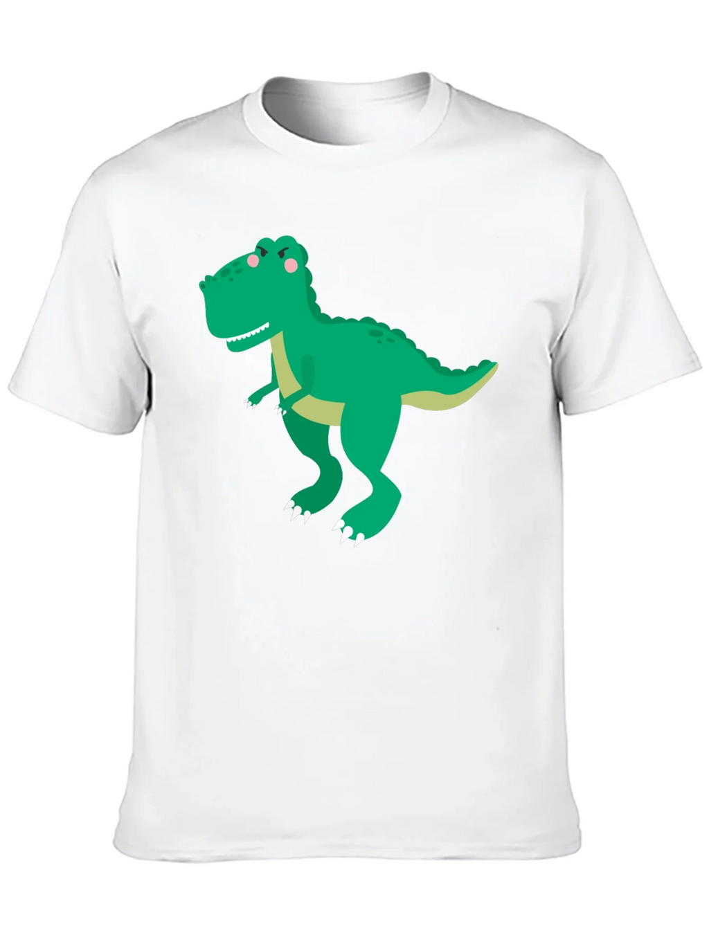 Dinosaur Graphic Tee - Classic Black Cotton T-Shirt product image 9