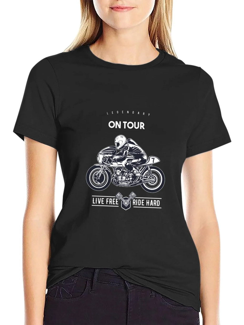 Legendary On Tour Motorcycle Graphic T-Shirt product image 5