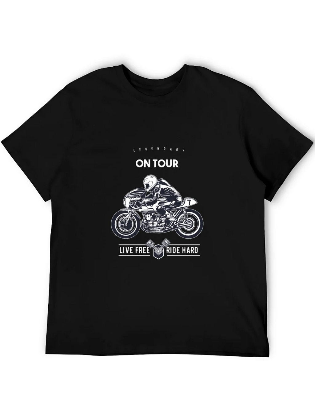 Legendary On Tour Motorcycle Graphic T-Shirt product image 8