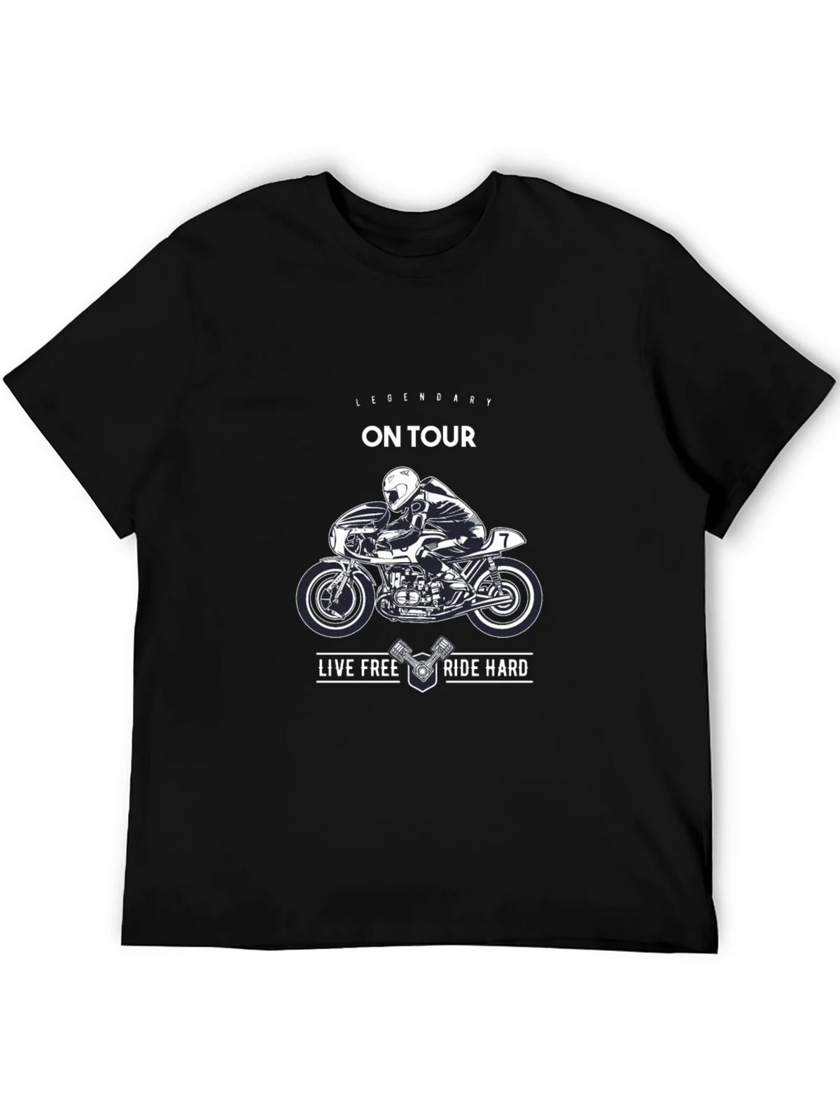 Legendary On Tour Motorcycle Graphic T-Shirt product image 8
