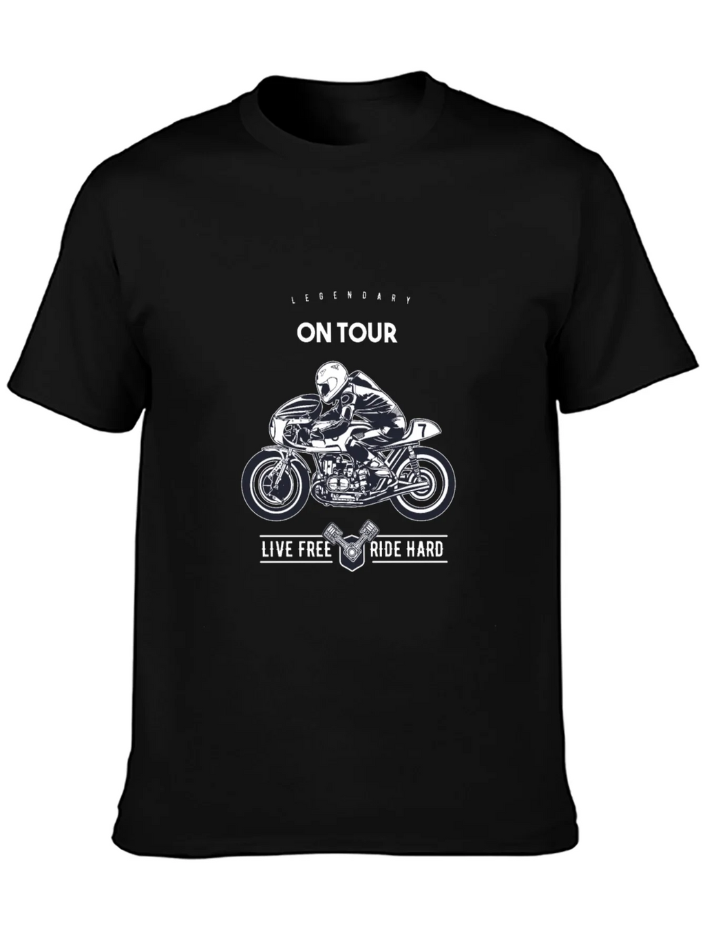 Legendary On Tour Motorcycle Graphic T-Shirt product image 6