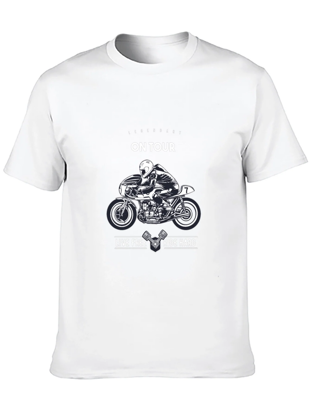 Legendary On Tour Motorcycle Graphic T-Shirt product image 12