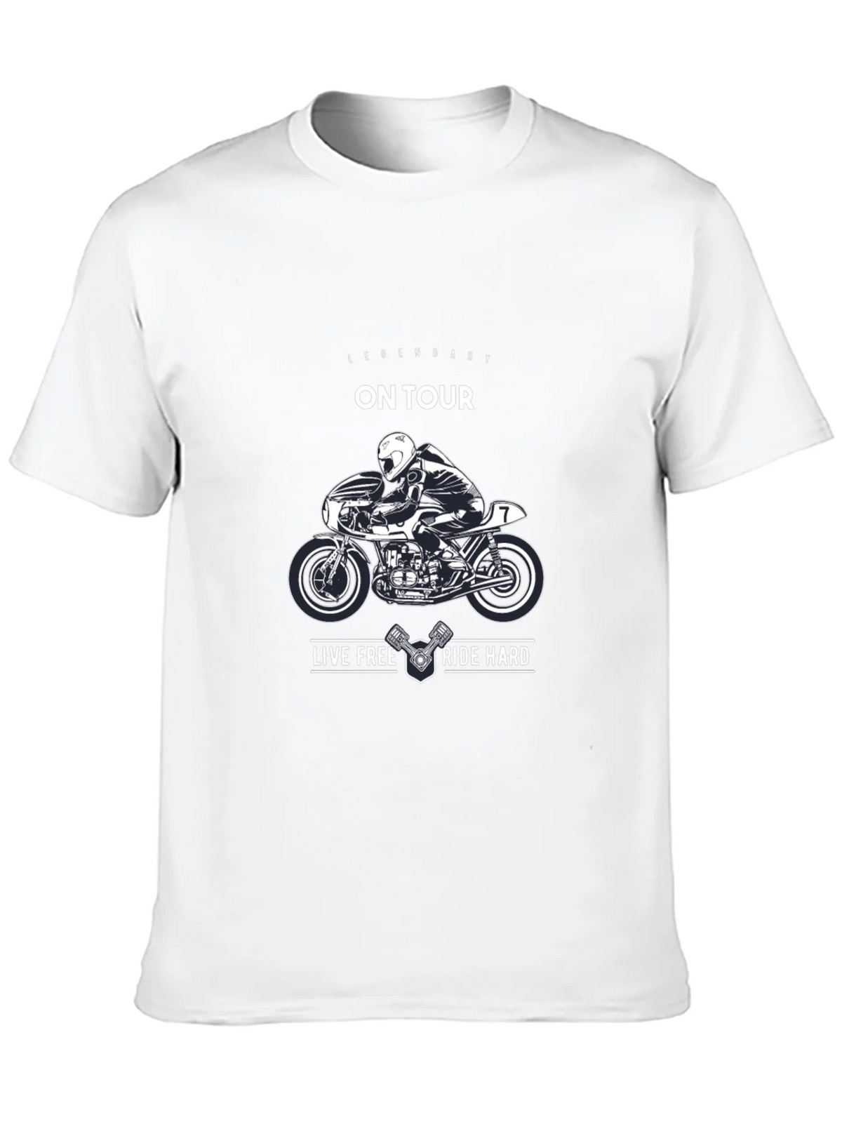 Legendary On Tour Motorcycle Graphic T-Shirt product image 12