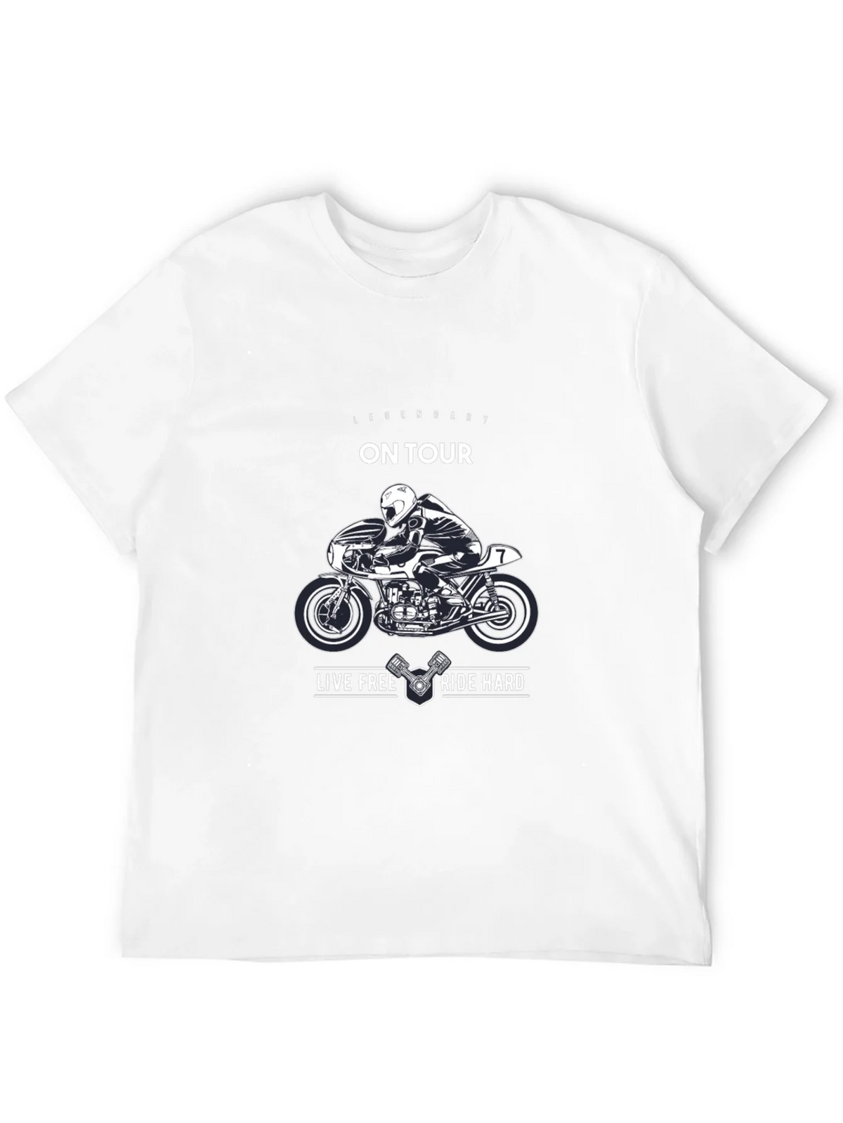 Legendary On Tour Motorcycle Graphic T-Shirt product image 3
