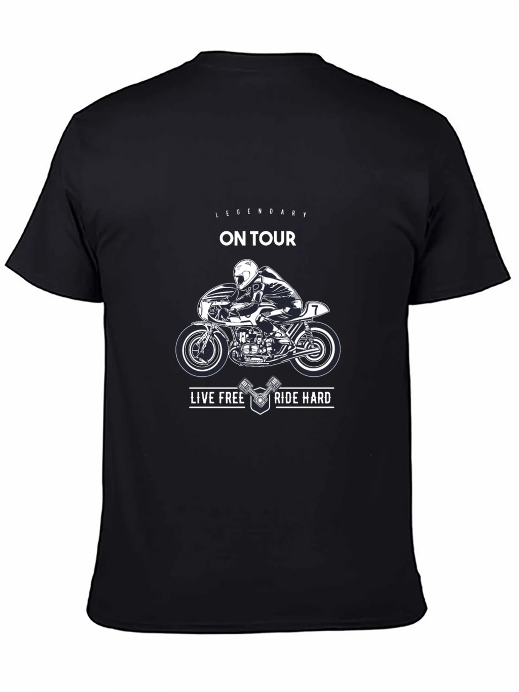Legendary On Tour Motorcycle Graphic T-Shirt product image 7