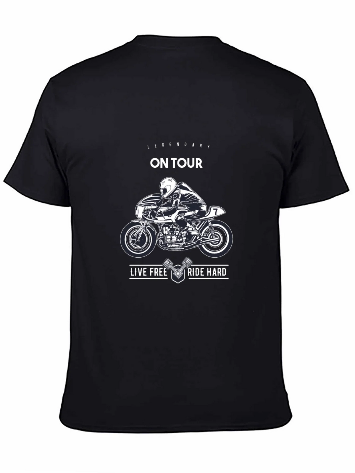 Legendary On Tour Motorcycle Graphic T-Shirt product image 7