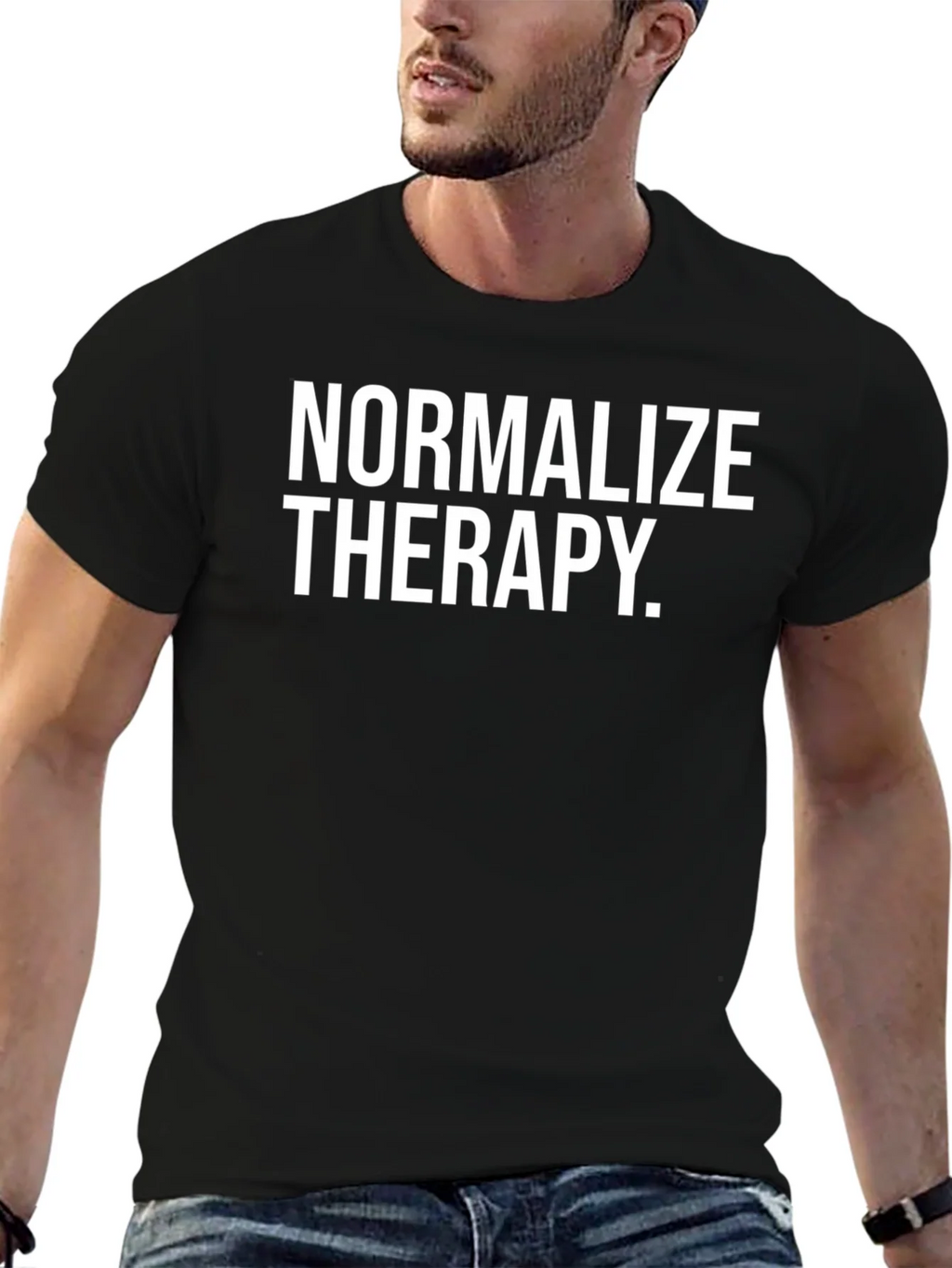Normalize Therapy T-Shirt - Mental Health Awareness product image 9