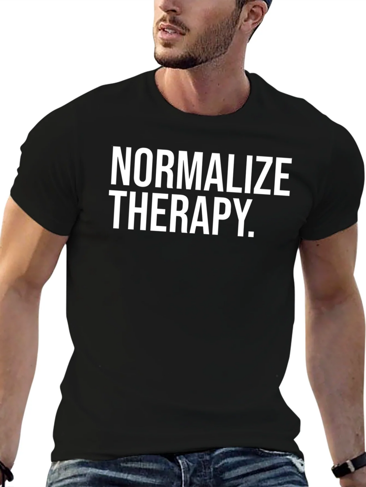 Normalize Therapy T-Shirt - Mental Health Awareness product image 9