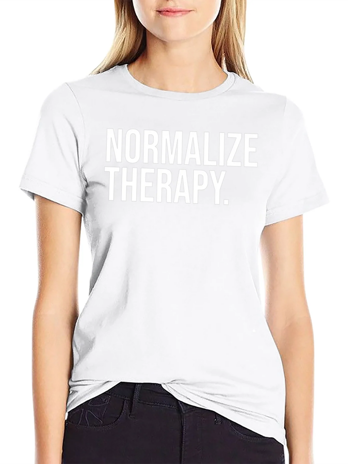 Normalize Therapy T-Shirt - Mental Health Awareness product image 11