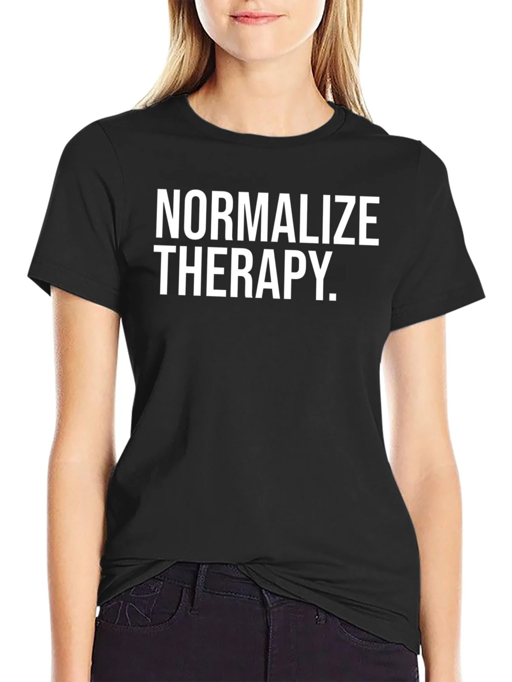 Normalize Therapy T-Shirt - Mental Health Awareness product image 5