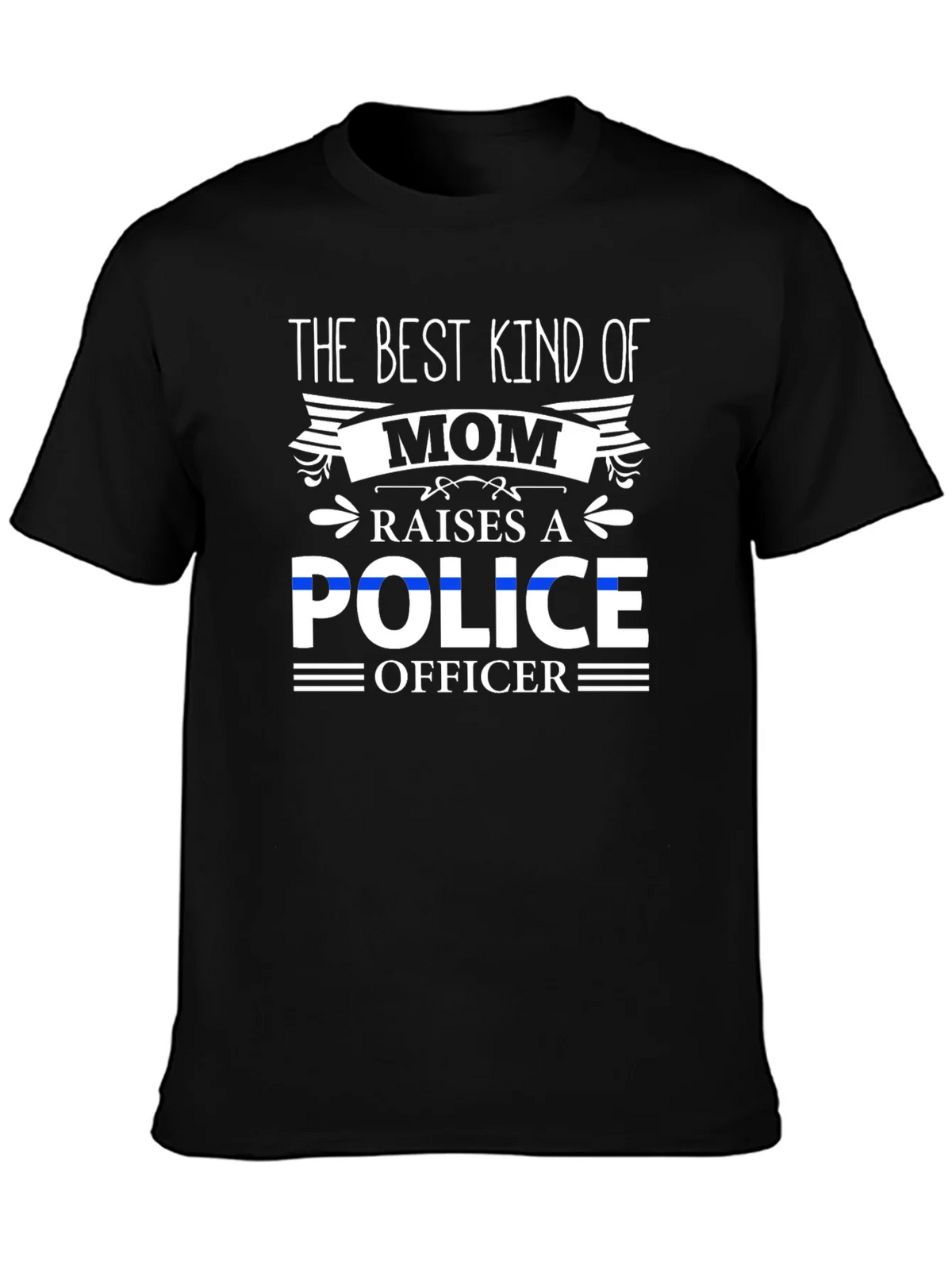 Best Kind of Mom Police Officer T-Shirt product image 3