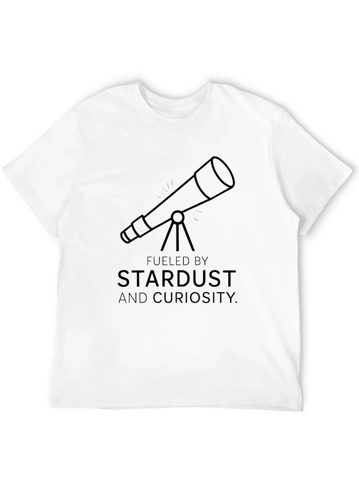 Stardust & Curiosity Telescope Graphic Tee product image 3