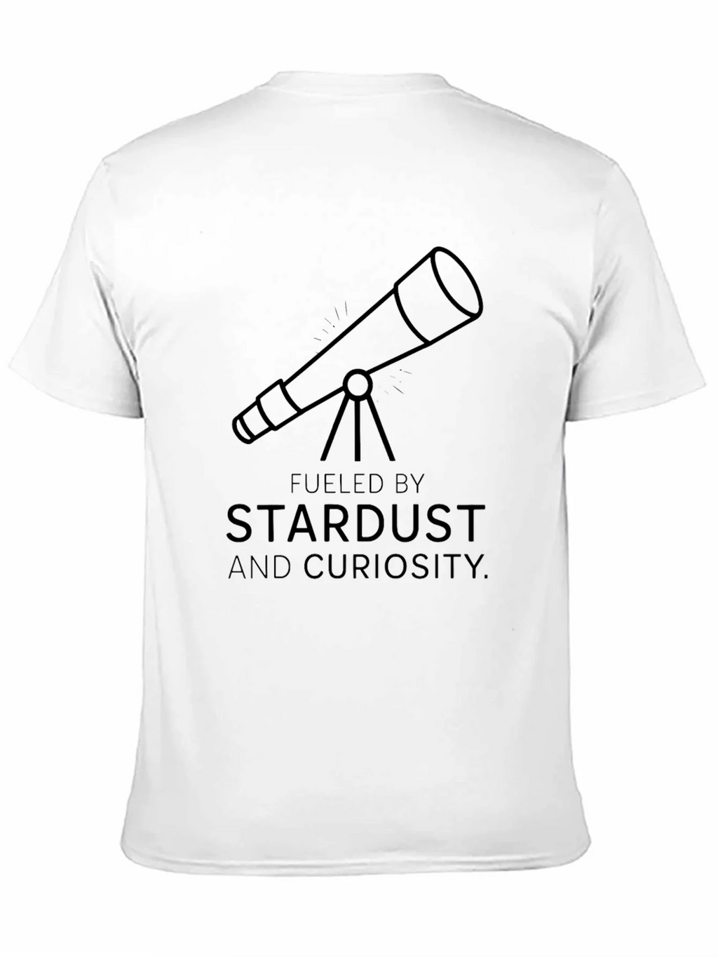 Stardust & Curiosity Telescope Graphic Tee product image 2