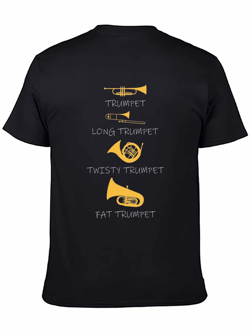 Funny Trumpet Types T-Shirt - Band Musician Tee product image 7