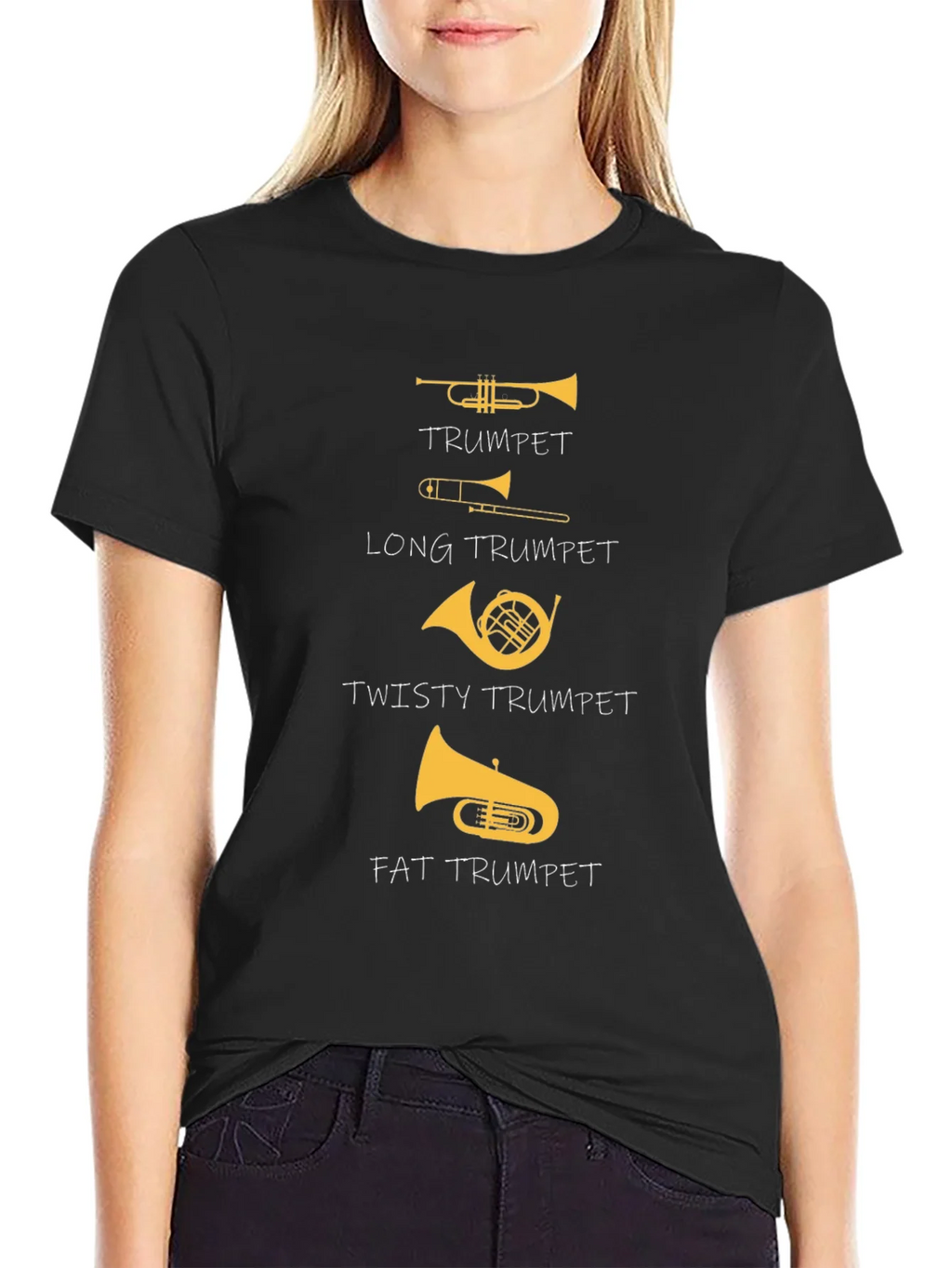 Funny Trumpet Types T-Shirt - Band Musician Tee product image 5