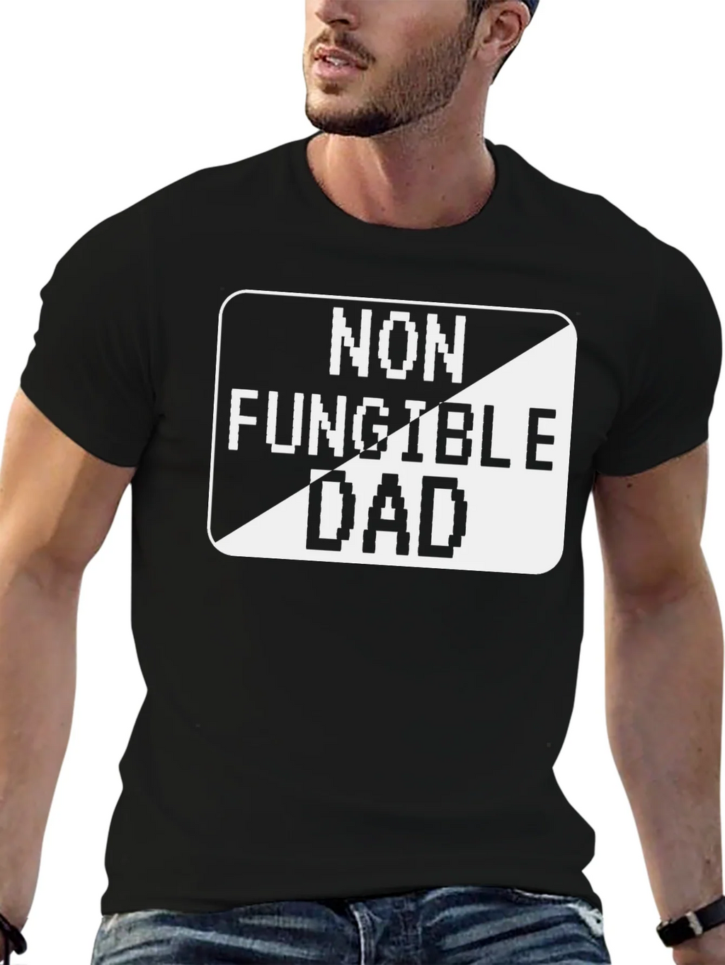 Non Fungible Dad T-Shirt - Black Tee product image 9